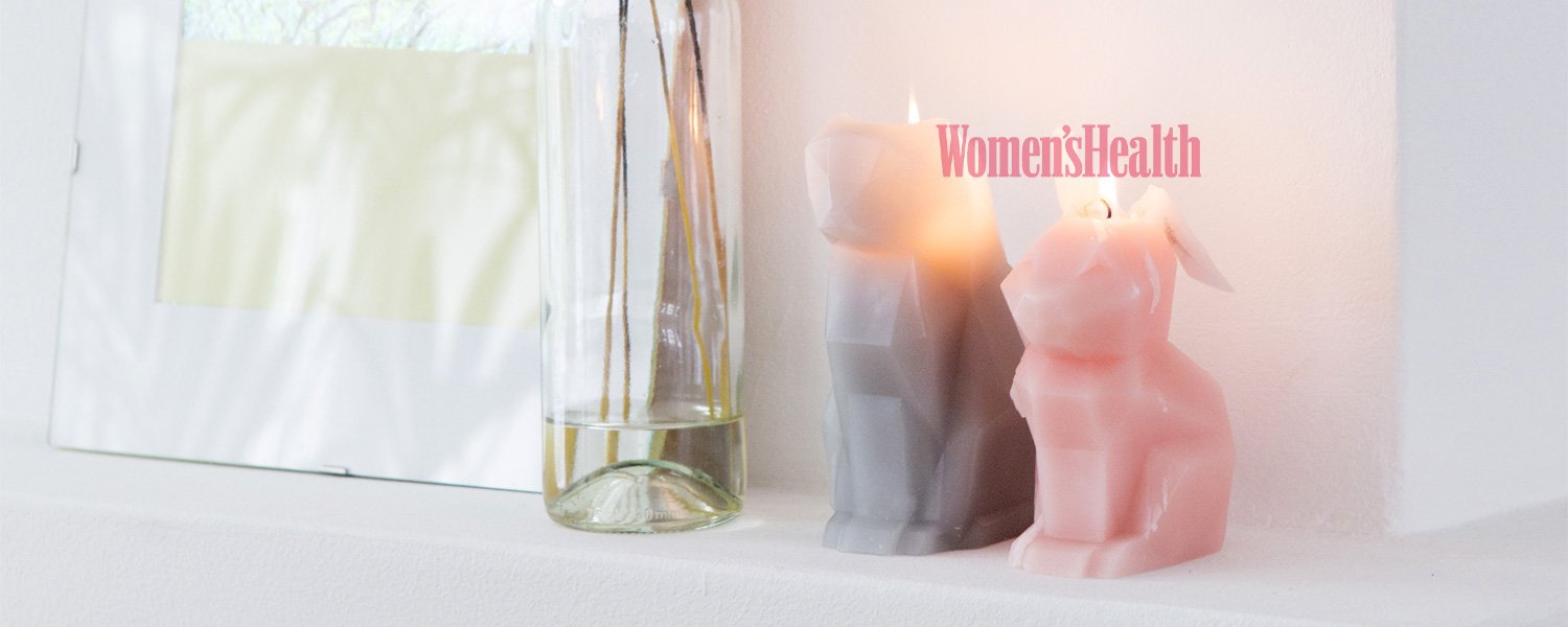 Women's Health magazine featured our PyroPet candles!