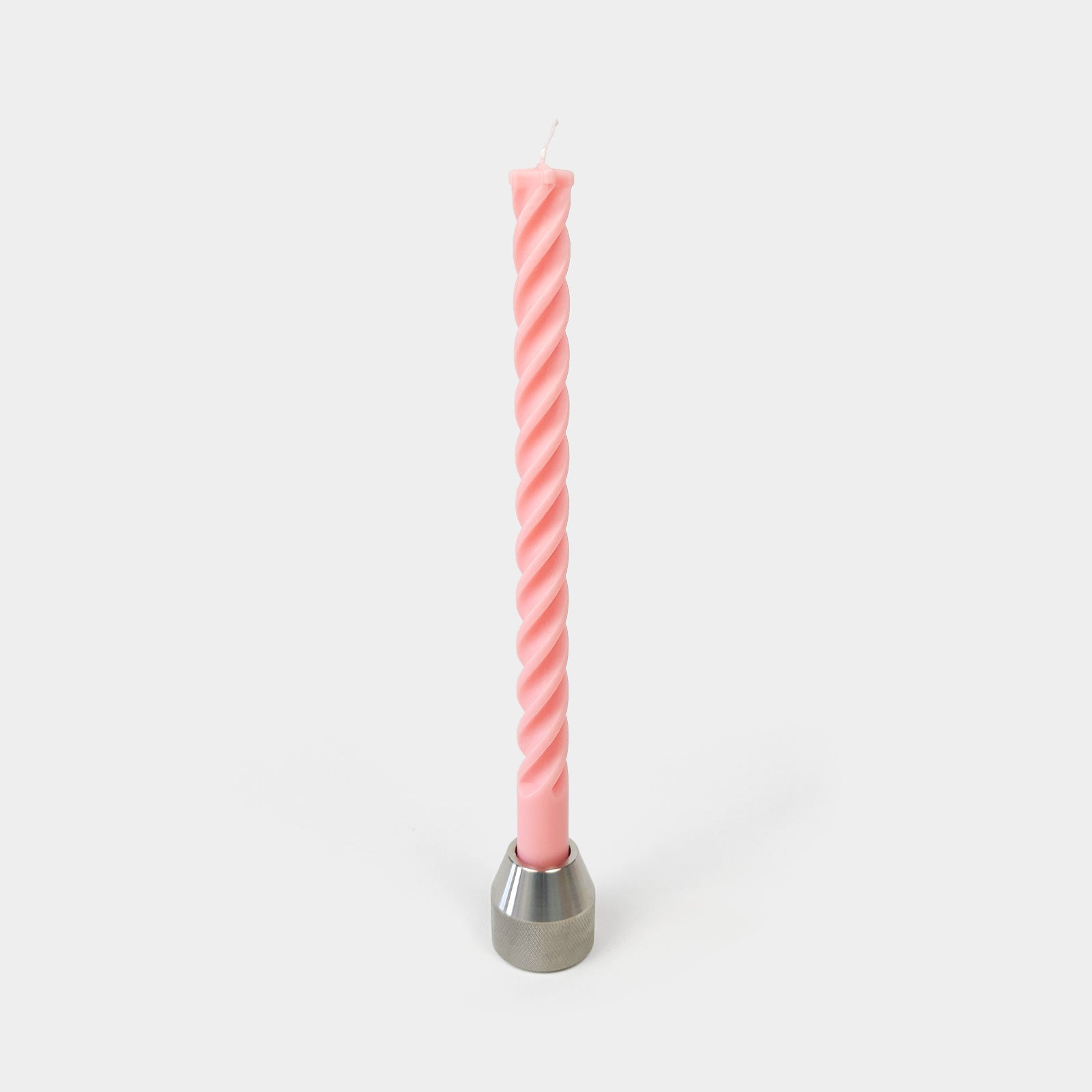 Concrete Drill Bit Candle - Pink