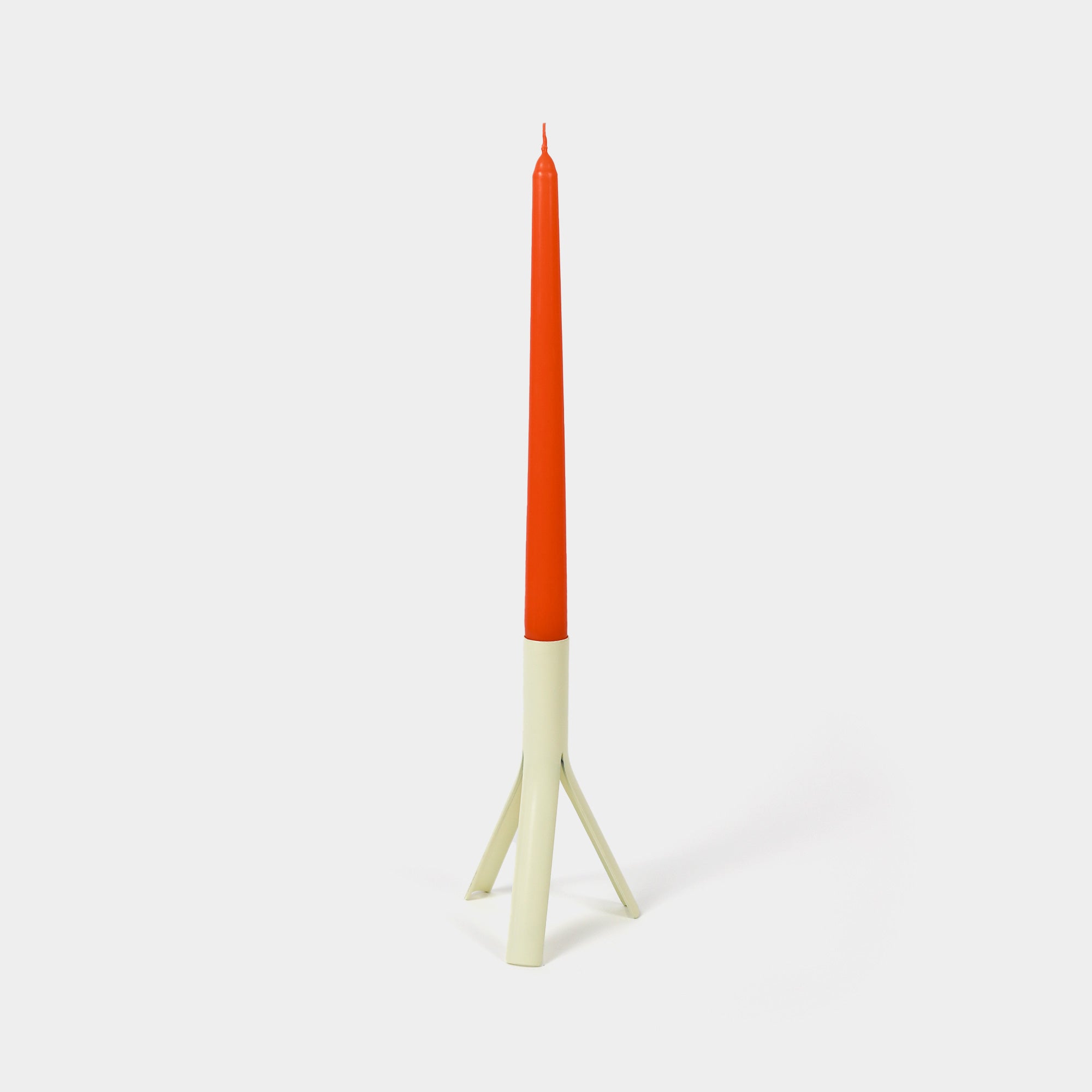 Rocket Candle Holder - Cream