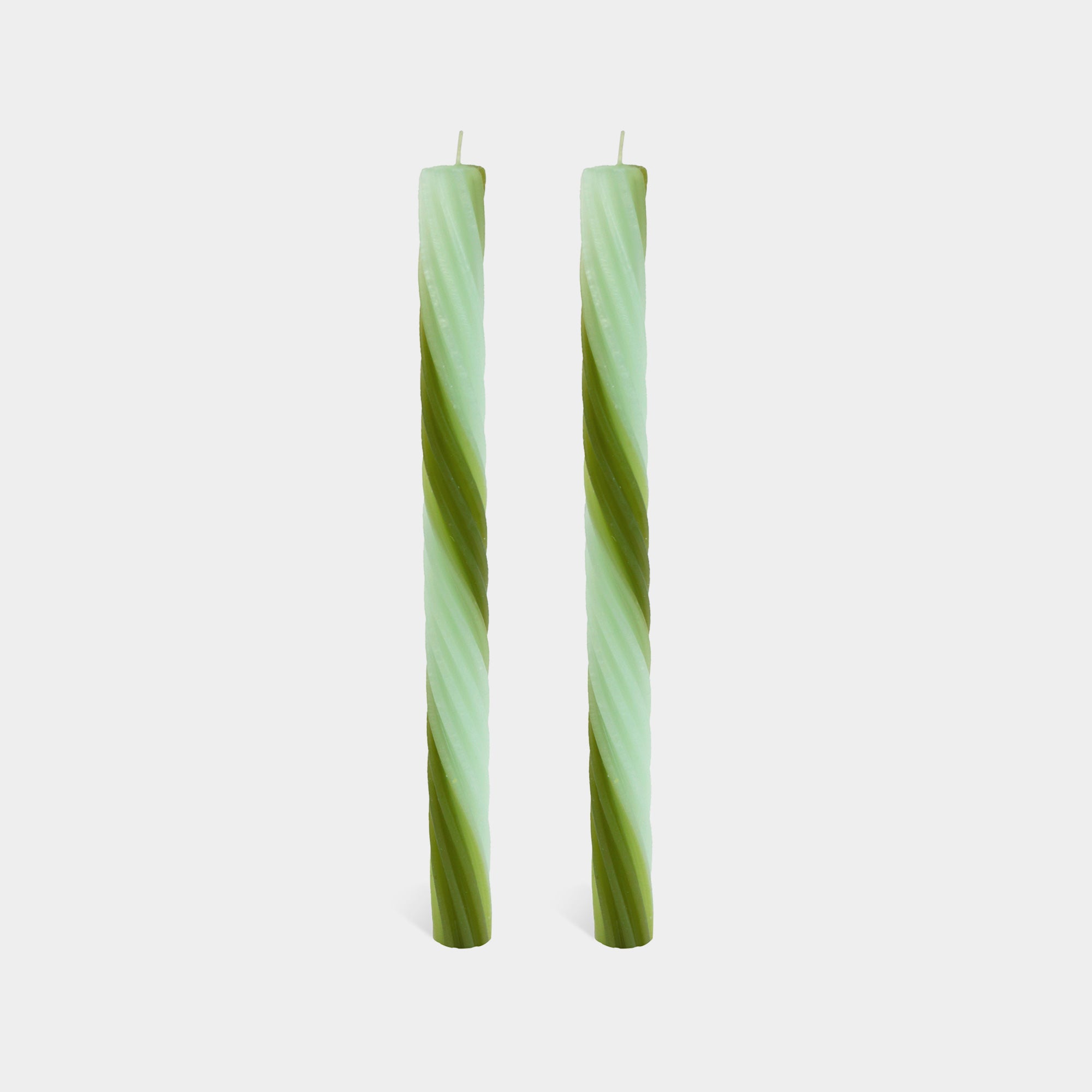 Rope Candles - Green (2 pack)